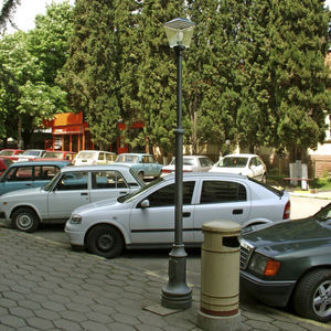 городской фонарный столб