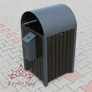 общественный мусорный контейнер