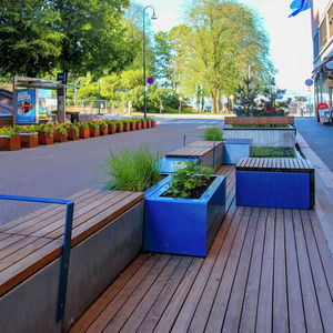 парклет из стали 1