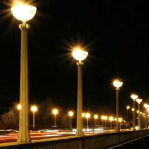 городской фонарный столб