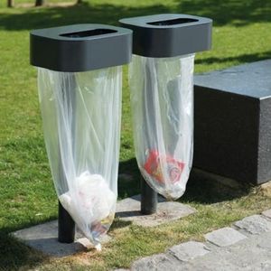 общественный держатель для мусорного пакета