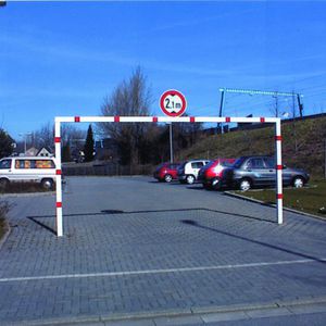 неподвижный шлагбаум ограничения высоты