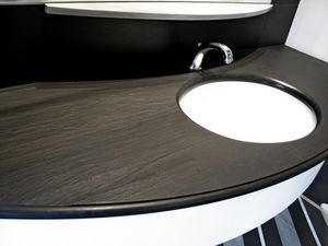 столешница для раковины из натурального камня