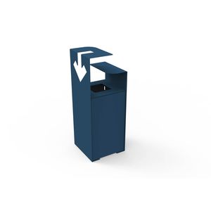 общественный мусорный контейнер
