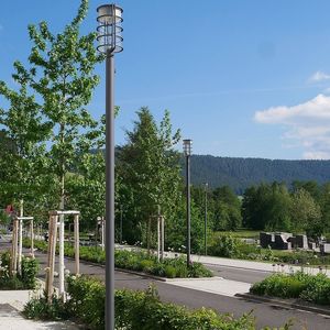 городской фонарный столб