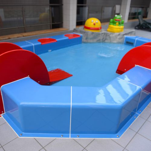 Бассейн для интерьера - TODDLER - POL -GLASS - для аквапарков / каркасный / из пластика