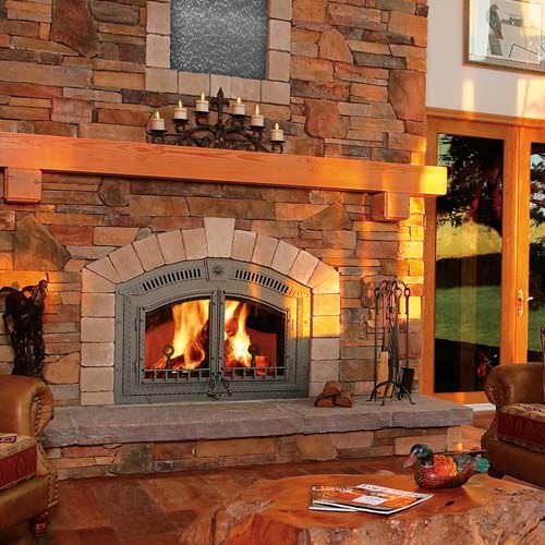 Дровяной камин - NZ6000-1 - Napoleon Fireplaces - отдельностоящий / Односторонний / с закрытой топкой