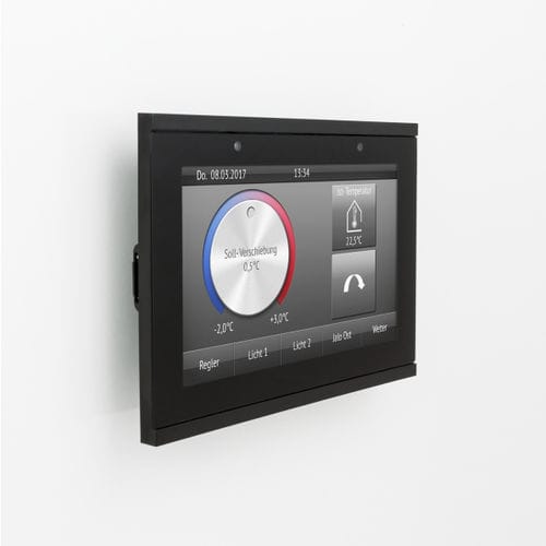 Сенсорный экран для многофункциональной домашней электроники - CORLO TOUCH KNX 5IN - Elsner Elektronik GmbH - для систем автоматизации зданий / настенный / для протокола KNX