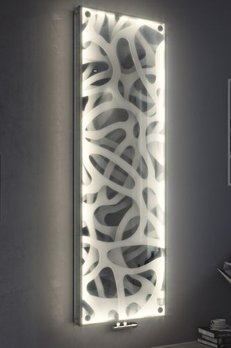 Электрический радиатор - MARS VITRO PICTURE LED - EUCOTHERM - 0...500 w / современный / из стекла