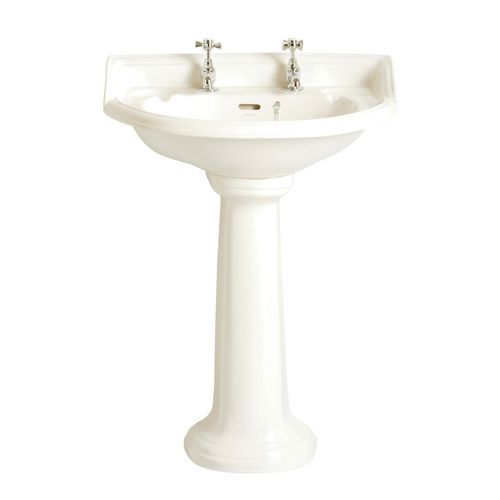 Раковина на ножке - PDW05/051/053 & PDW09/10 - HERITAGE BATHROOMS - из керамики / овальная / классическая