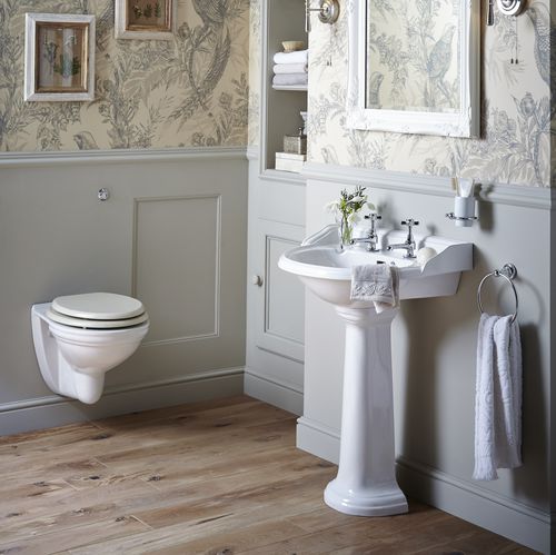 Подвесной унитаз - PDWW00 - HERITAGE BATHROOMS - из керамики / современный