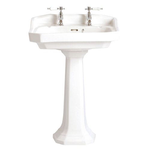 Раковина на ножке - PGRW05/051/053 - HERITAGE BATHROOMS - из керамики / классическая
