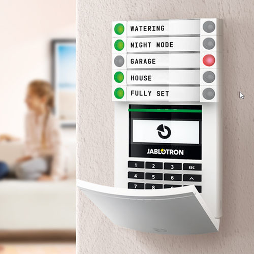 Сигнализация предотвращающая вход персонала (в опасную зону) - HOUSES - Jablotron Alarms a.s. - пожарная / беспроводная / управляемая с телефона