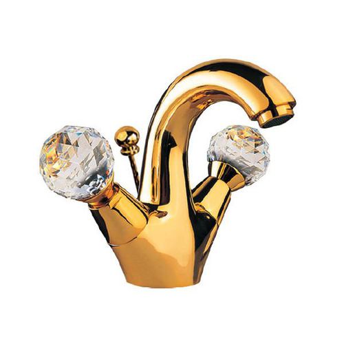 Двухрычажный смеситель для раковины - RENDEZVOUS: CTL-CHR-8169B - Jaquar - настольный / из металла / для ванной комнаты