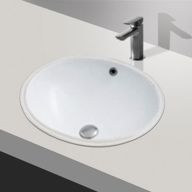 Встраиваемая раковина - OVAL: C50339 - PALAZZANI.EU Srl - из керамики / овальная / современная