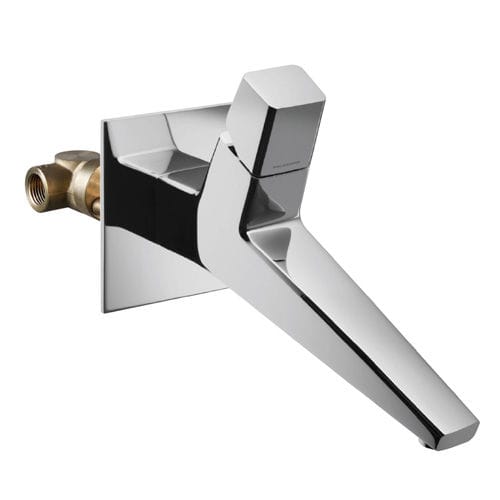 Однорычажный смеситель для умывальника - CLICK: 373081 - PALAZZANI.EU Srl - настенный / из хромированного металла / для ванной комнаты