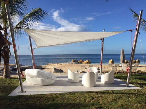 Непромокаемый натяжной тент - SHADE SAIL SYSTEM - Proverbio Outdoor Design - прямоугольный