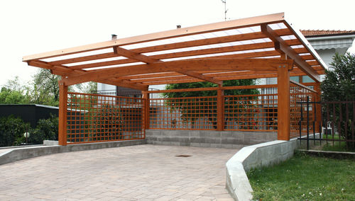 Навес для автомобиля из дерева - CARPORT - Proverbio Outdoor Design