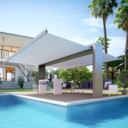 Самонесущая пергола - X-STYLE - Proverbio Outdoor Design - из металла / для профессионального использования