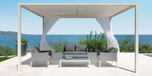 Тент алюминий - Proverbio Outdoor Design - листовая крыша