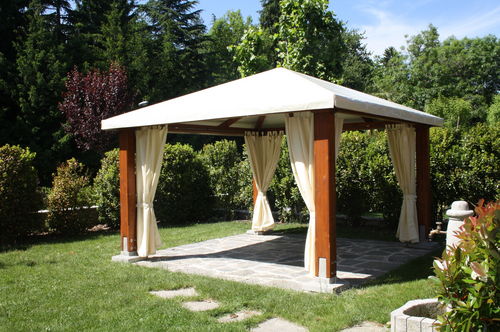 Тент из дерева - CLASSIC - Proverbio Outdoor Design - листовая крыша