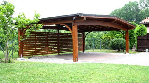 Навес для автомобиля из дерева - ARCO - Proverbio Outdoor Design