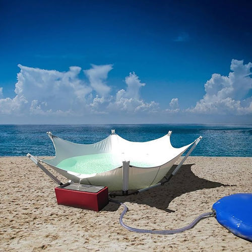 Каркасная ванна для флоатинга - MANTA BAY - FT SRL - PLASTECOMILANO - круглая / для профессионального использования / на заказ