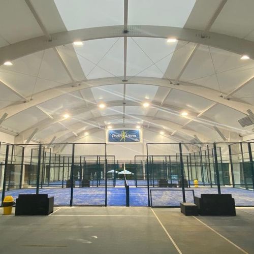 Металлический каркас для спортивной площадки - PADEL - FT SRL - PLASTECOMILANO - из гальванизированной стали