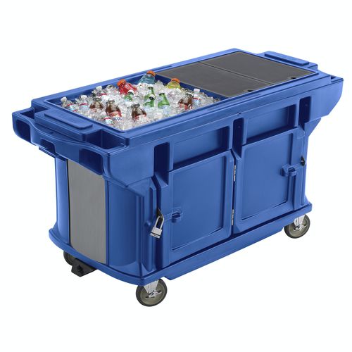 Разделочный стол из нержавеющей стали - VERSA WORK - ULTRA - Cambro - подвижный / со встроенным ящиком / с охлаждением