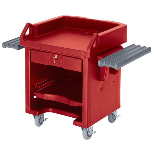 Модульный кассовый прилавок - VCS - Cambro - из пластика / для торговли / красный
