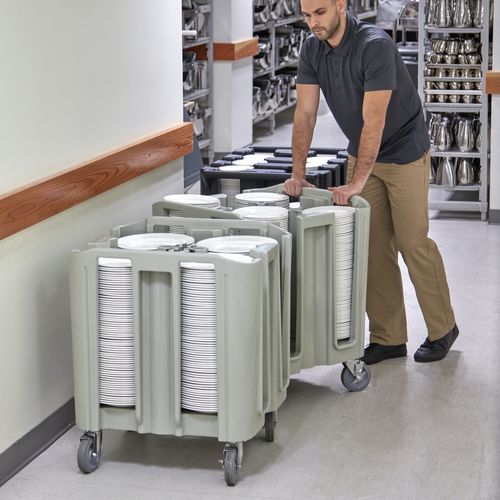 Служебная тележка - ADCSC - Cambro - для посуды / для профессионального использования / для ресторана