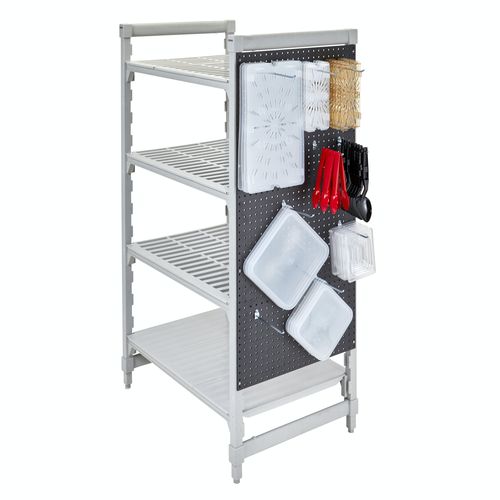 Подвижный стеллаж - CAMSHELVING® PEGBOARD - Cambro - современный / из нержавеющей стали / из пластика