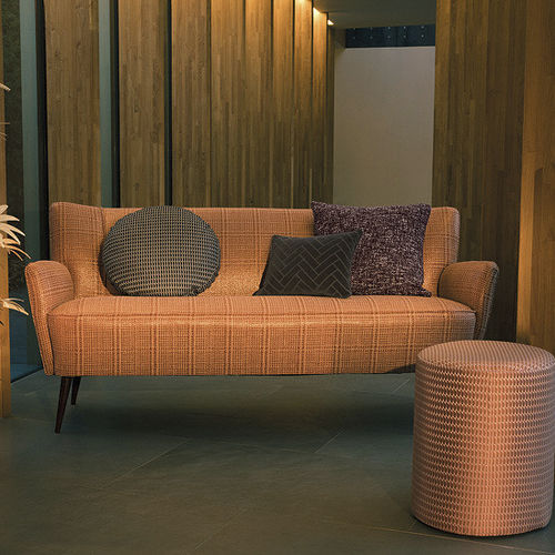 Обивочная ткань - LUMEN - Kirkby Design - с рисунком / из хлопка / из льна