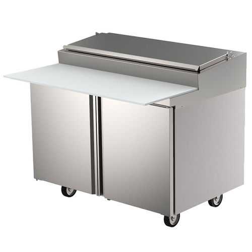 Разделочный стол из нержавеющей стали - 4400RP - Delfield - из ABS / с охлаждением / подвижный