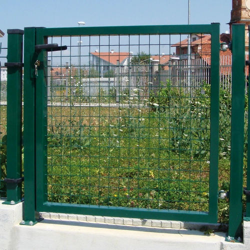 Дверца из гальванизированной стали - LINEA FLASH - Defim Orsogril - из металлической сетки / стальная электросварная / из термолакированной стали