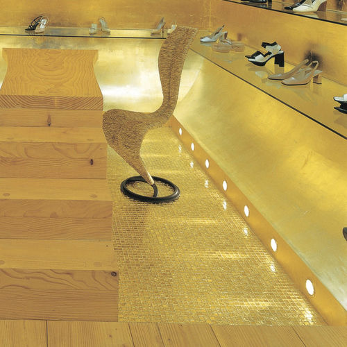 Мозаика из стекла - ORO - BISAZZA BAGNO - из золота / для бассейна / напольная