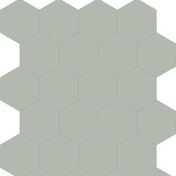 Плитка из цемента - ARGENTO E - BISAZZA BAGNO - из мраморной крошки / для интерьера / напольная
