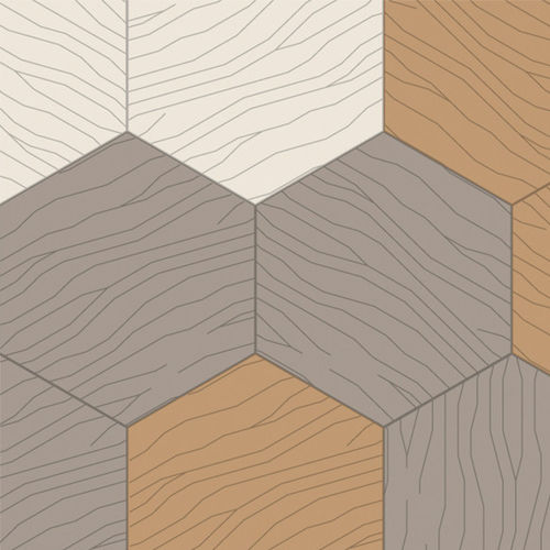 Плитка из дерева - FARADAY DREAM - BISAZZA BAGNO - очищенная / для интерьера / напольная