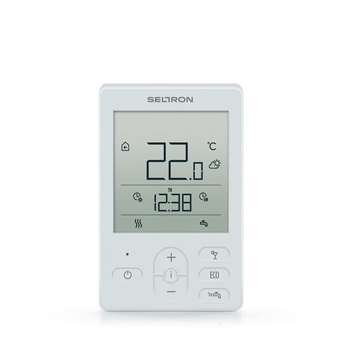 Электронный термостат - RCD3 - Seltron - программируемый / для системы отопления / для окружающей среды