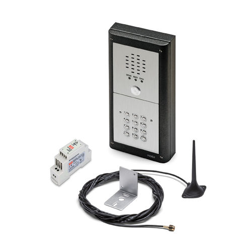 Белое переговорное аудиоустройство - GSM4KCR - Videx Electronics S.p.A. - черное / встраиваемое / для наружного применения