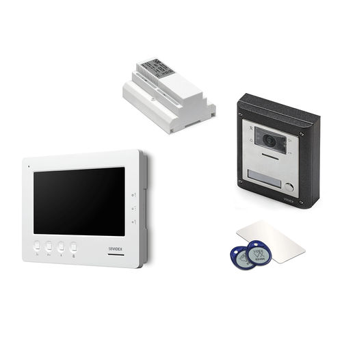 Белый видеотелефон - ESVKX/6788 - Videx Electronics S.p.A. - черный / встраиваемый / для наружного применения