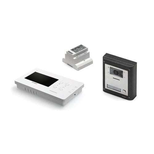 Белый видеотелефон - VK4K/6458 - Videx Electronics S.p.A. - черный / встраиваемый / для наружного применения