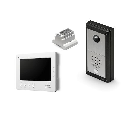 Белый видеотелефон - VRVK/6758 - Videx Electronics S.p.A. - черный / встраиваемый / для наружного применения