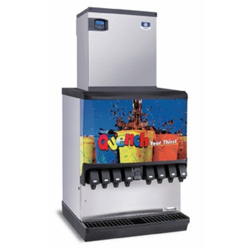 Машина для льда на стойке - IBF0620C - Manitowoc Foodservice - для профессионального использования / дистанционное охлаждение / с распределителем холодной воды