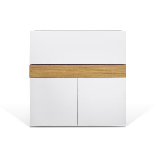 Современный секретарский стол - FOCUS WORKSTATION - TEMAHOME - из дуба / из лакированной древесины / из фанерованной древесины