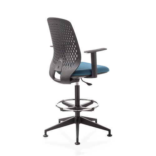 Современный стул для офиса - KEY SMART STOOL - KASTEL srl - для интерьера / из ткани / из полипропилена