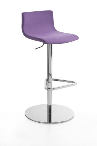 Современный барный стул - KIMBOX STOOL - KASTEL srl - текстильный / из металла / обитый