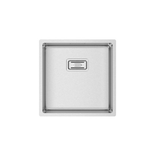 Кухонная раковина 1 чаша - BOX LUX 40 - RODI HOME – kitchen sinks and accessories - без сушки / из матового алюминия / встраиваемая сверху