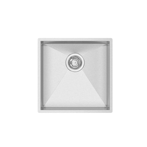 Кухонная раковина 1 чаша - BOX LINE 40 - RODI HOME – kitchen sinks and accessories - без сушки / из матового алюминия / встраиваемая сверху