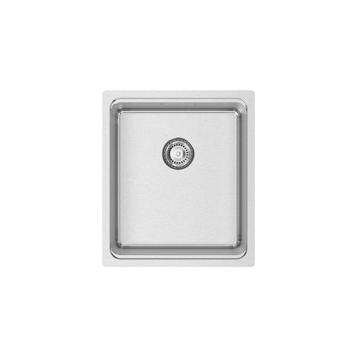 Кухонная раковина 1 чаша - UNA 34 - RODI HOME – kitchen sinks and accessories - с сушкой / из полированной нержавеющей стали / встраиваемая сверху